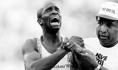 Never Give Up: A Truly Inspirational Moment in the Spirit of the Olympics