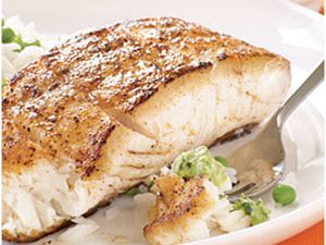 Halibut with Lemon Pepper