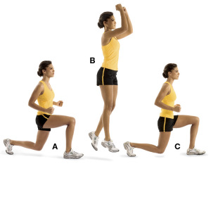 Hamstring Exercise Instructions: How to Perform Explosive Lunges
