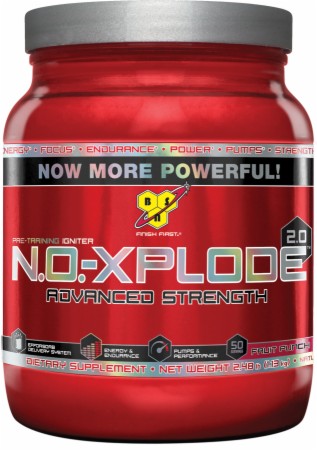BSN N.O.-Xplode 2.0 - 50 Servings - Blue Raspberry