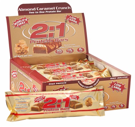 2 to 1 Protein Bar 2:1 Protein Bars